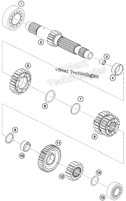 Transmission I - Main Shaft
