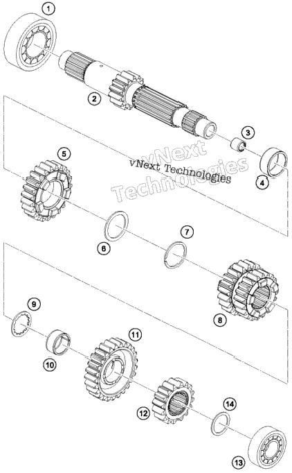 Transmission I - Main Shaft