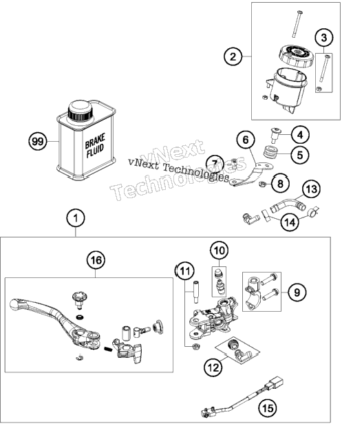 Hand Brake Cylinder