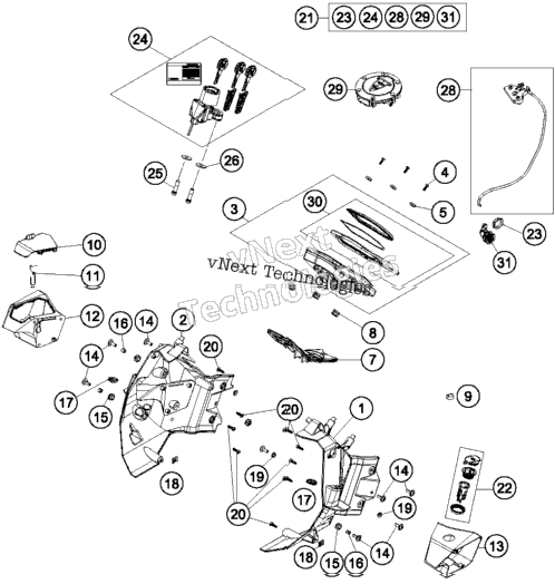 Instruments / Locksystem