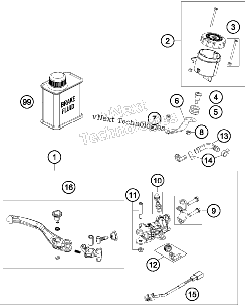 Hand Brake Cylinder