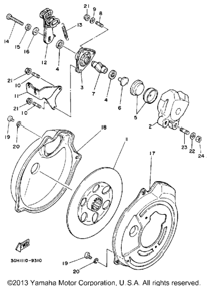 Rear Brake Caliper
