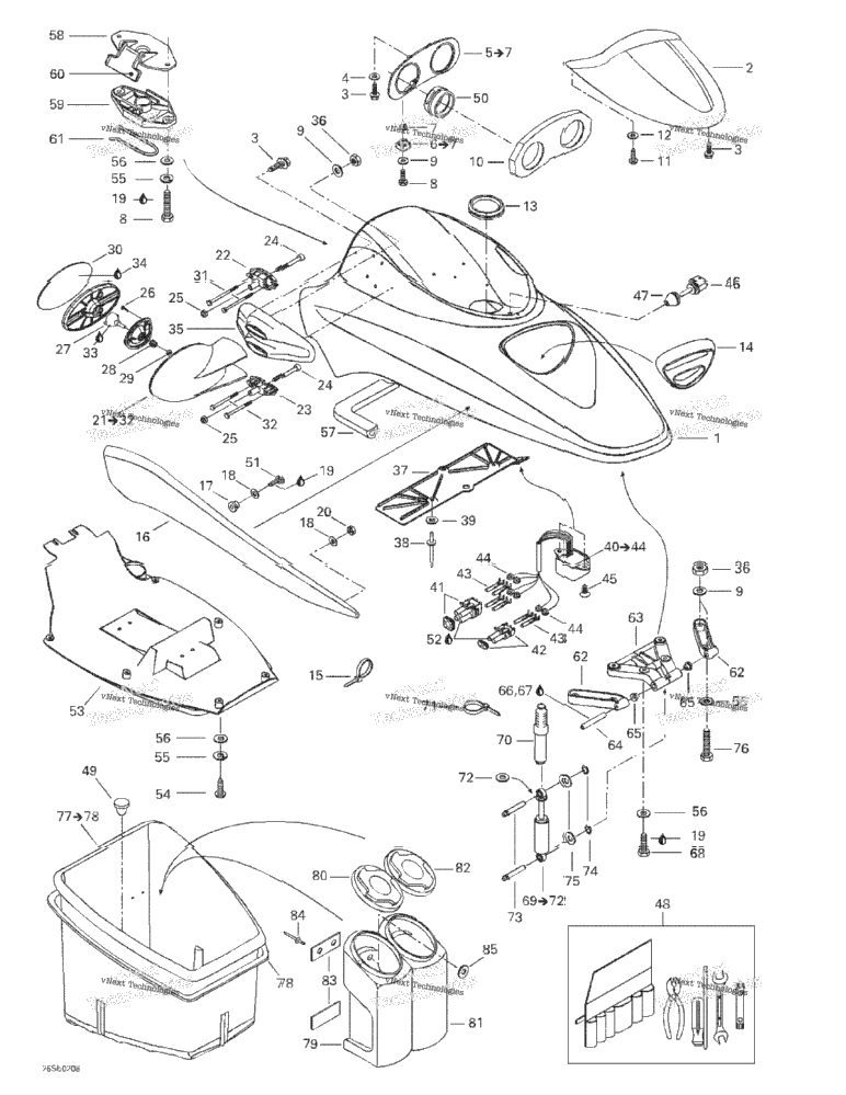 Front Storage Compartment