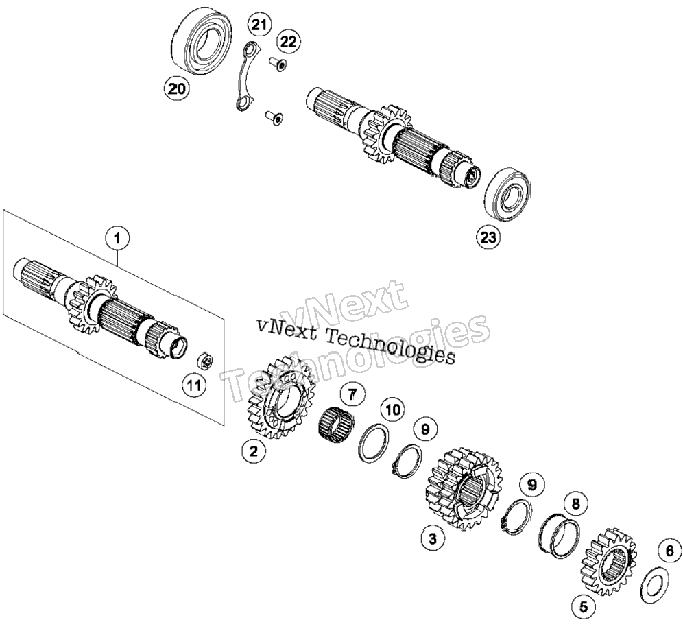Transmission I - Main Shaft