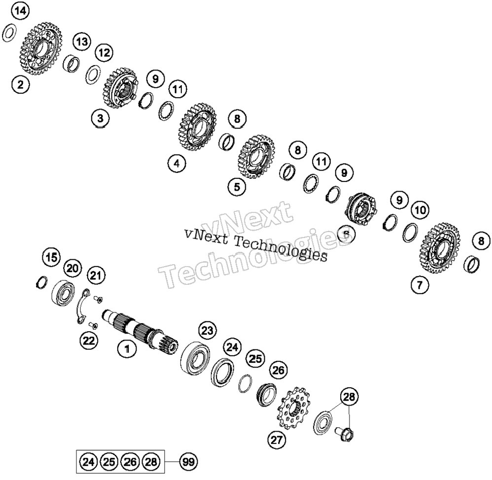 Transmission Ii - Countershaft