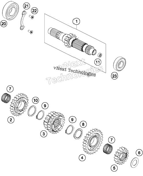 Transmission I - Main Shaft
