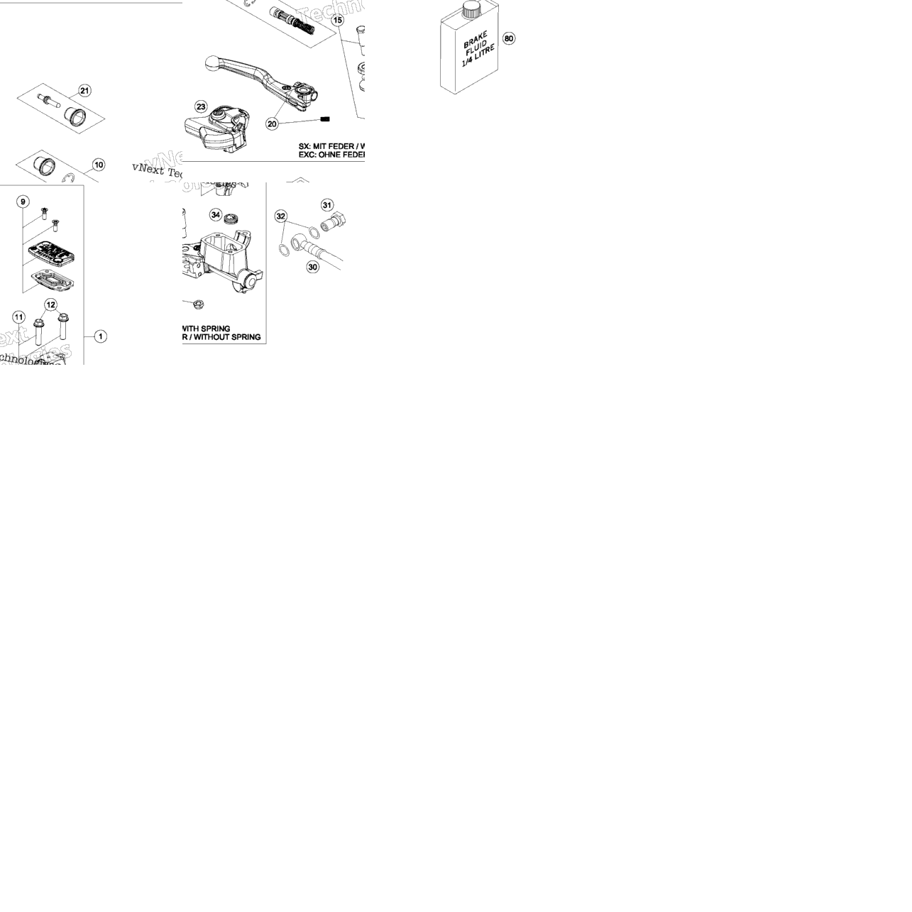 Hand Brake Cylinder
