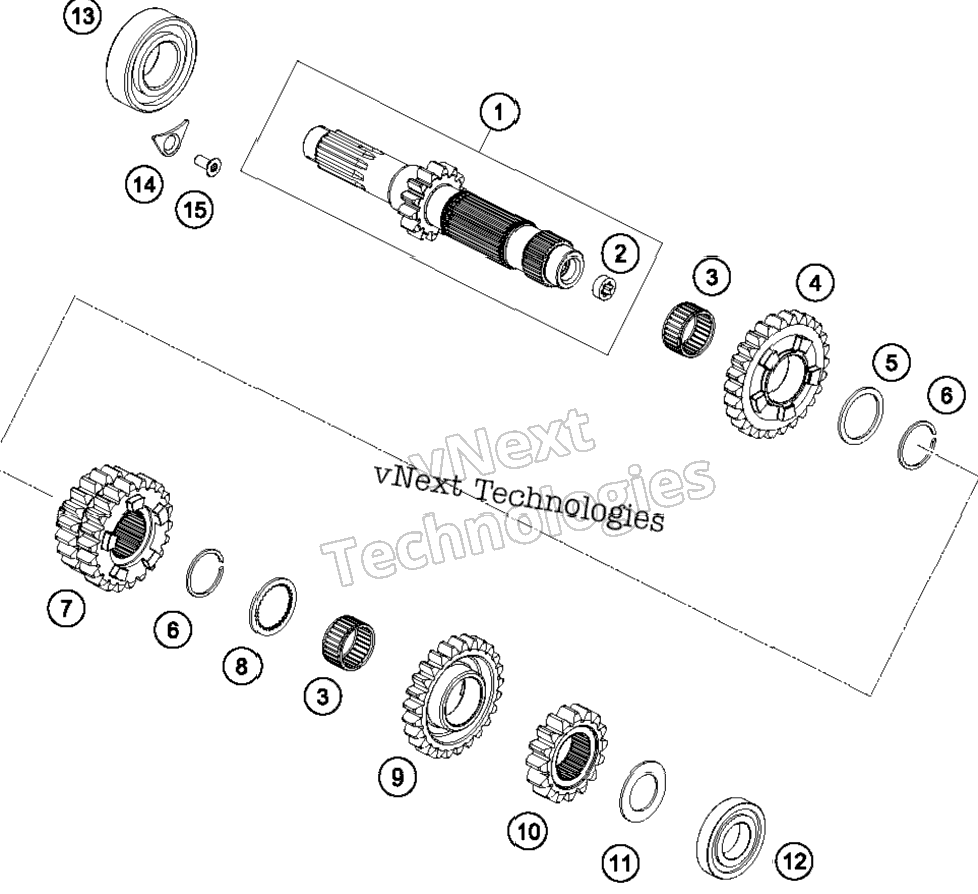 Transmission I - Main Shaft