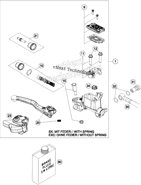 Hand Brake Cylinder