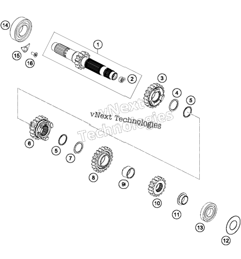 Transmission I - Main Shaft