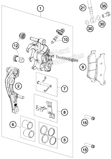 Brake Caliper Front