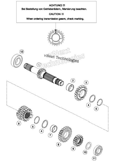 Transmission I - Main Shaft