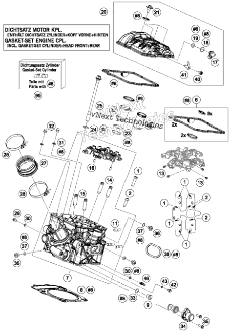 Cylinder Head Rear