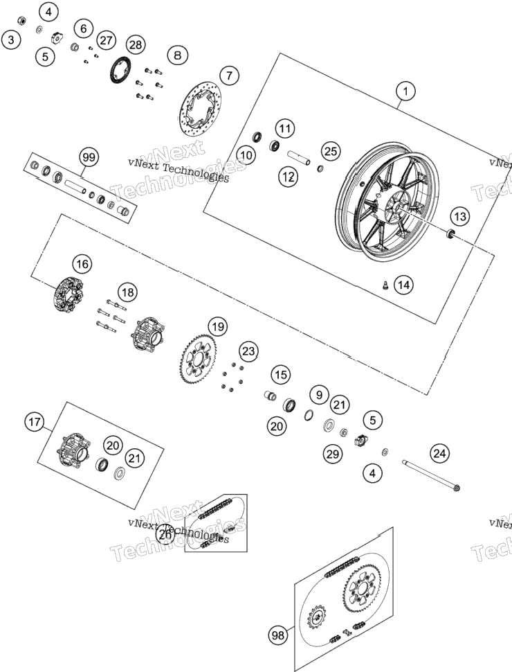 Rear Wheel