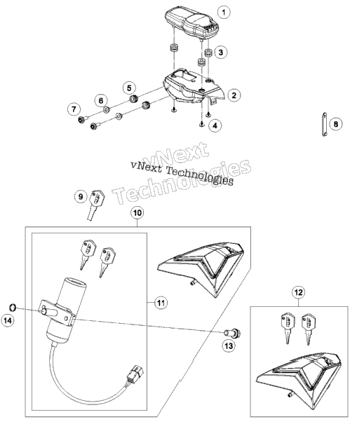 Instruments / Lock System