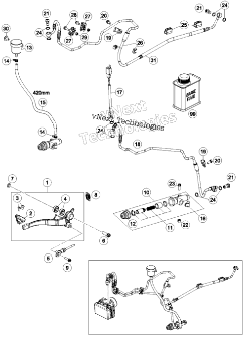 Rear Brake Control