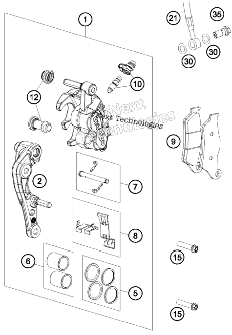 Brake Caliper Front