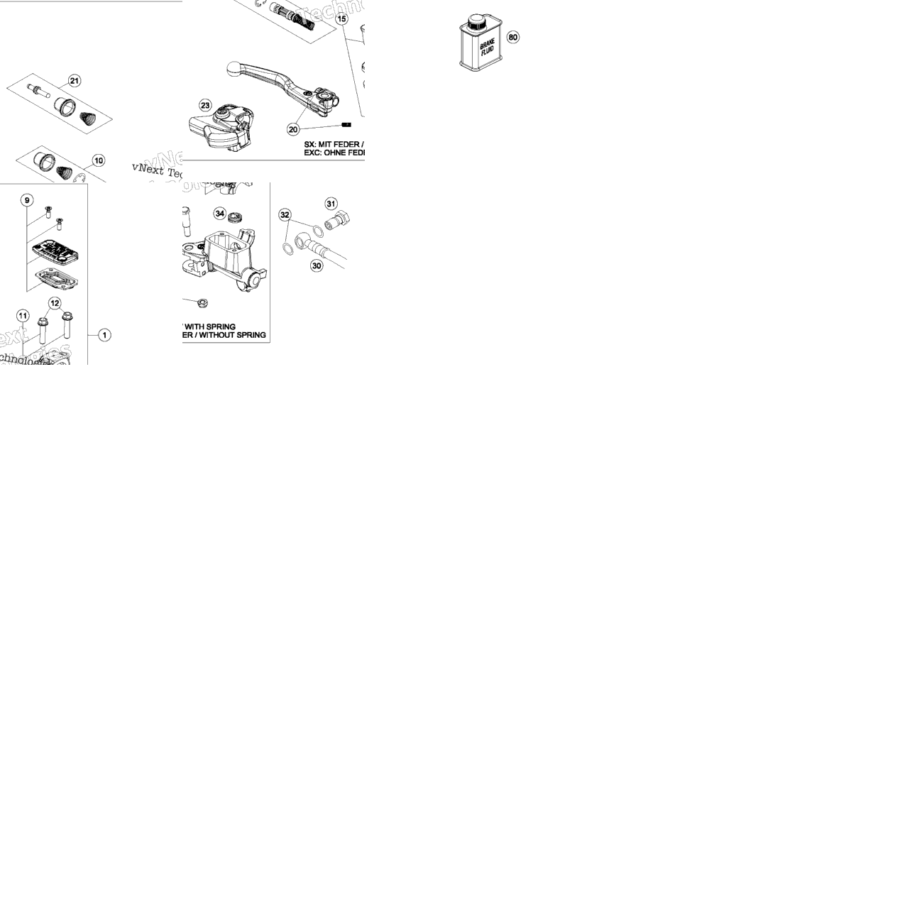 Hand Brake Cylinder