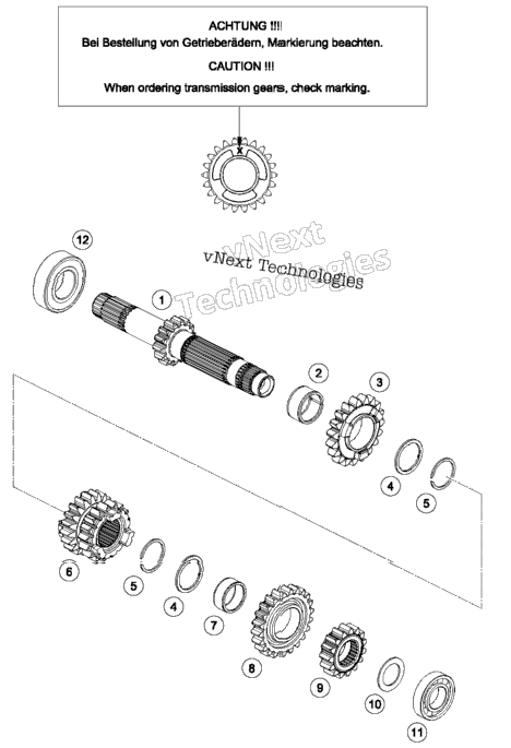 Transmission I - Main Shaft