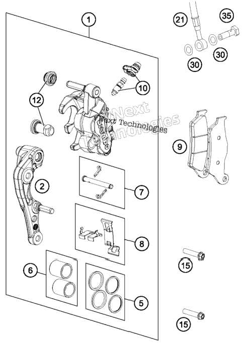 Brake Caliper Front
