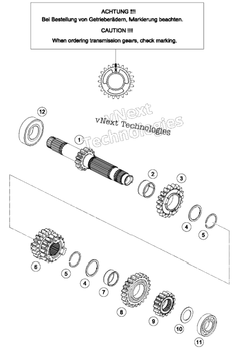 Transmission I - Main Shaft