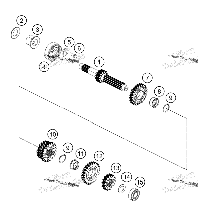 Transmission I - Main Shaft
