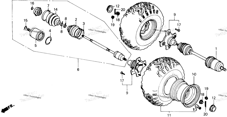 Rear Wheel