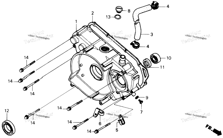 Right Crankcase Cover