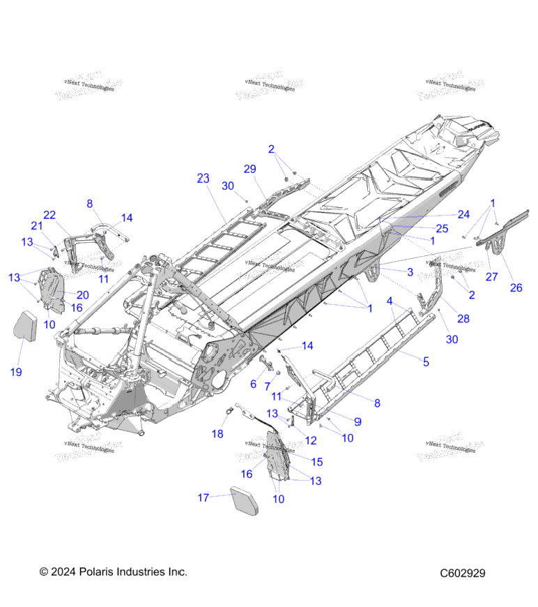 Chassis, Footrests, And Running Boards