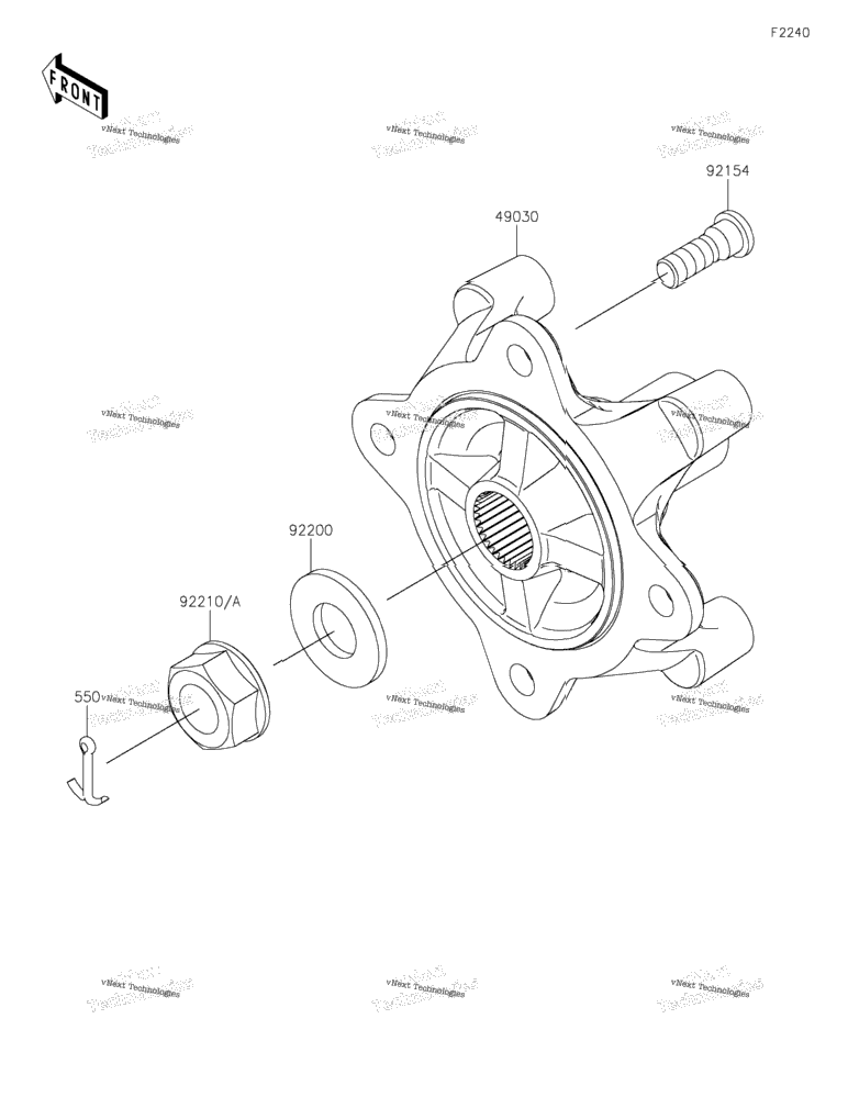 Rear Hubs/Brakes