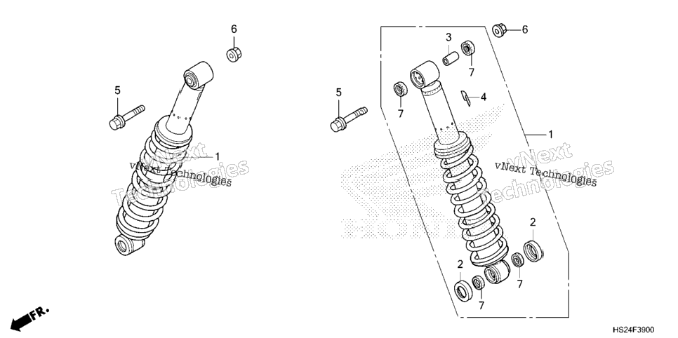 Rear Shock Absorber