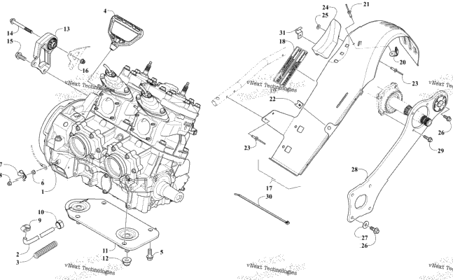 Engine And Related Parts