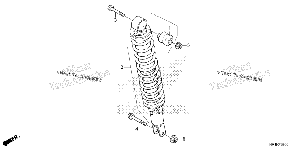 Rear Shock Absorber