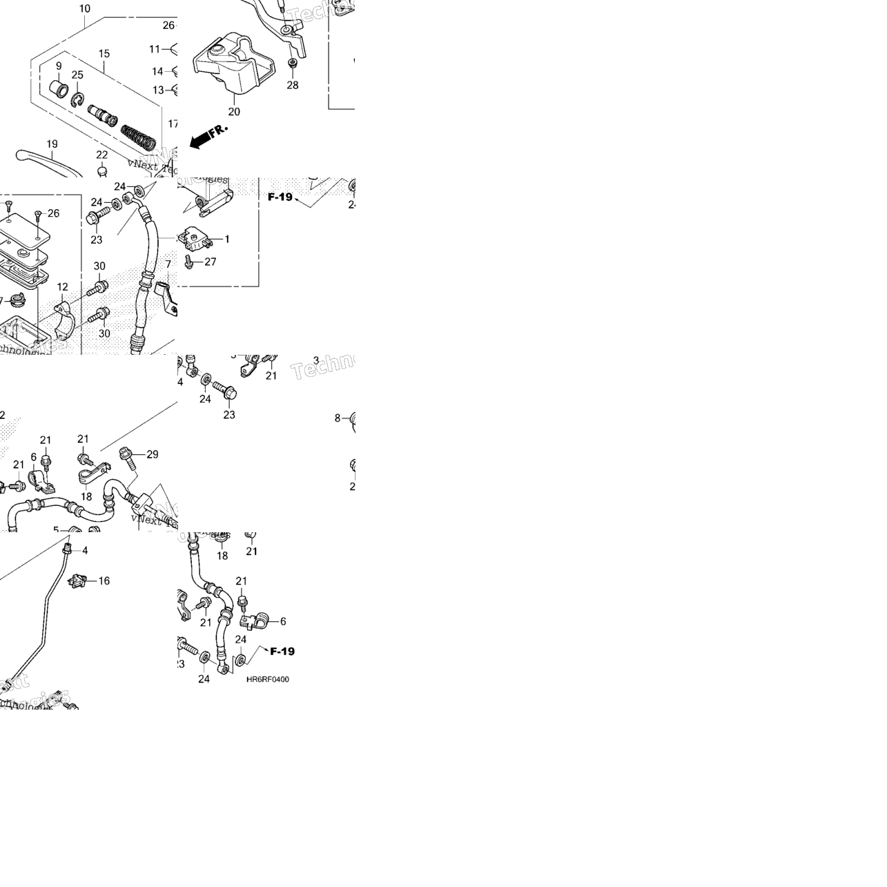 Front Brake Master Cylinder