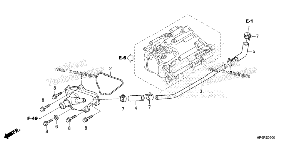 Water Pump Cover