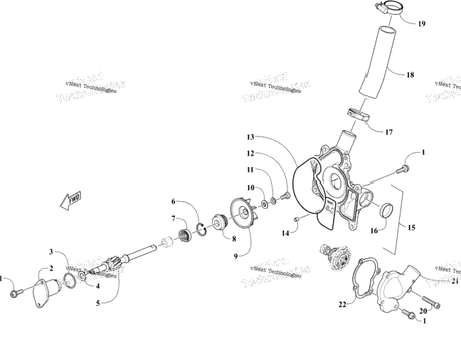 Water Pump Assembly