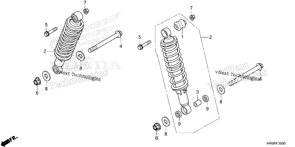 Rear Shock Absorber