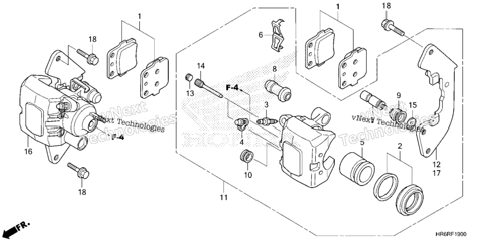 Front Brake Caliper