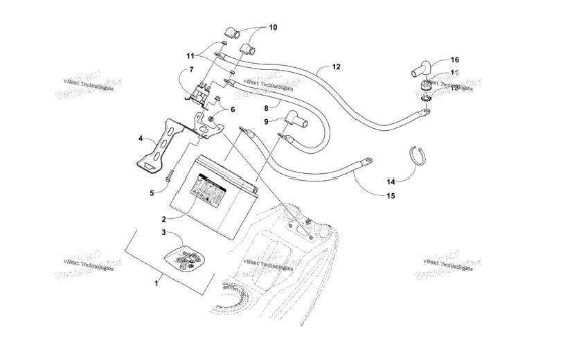 Battery And Tray Assembly