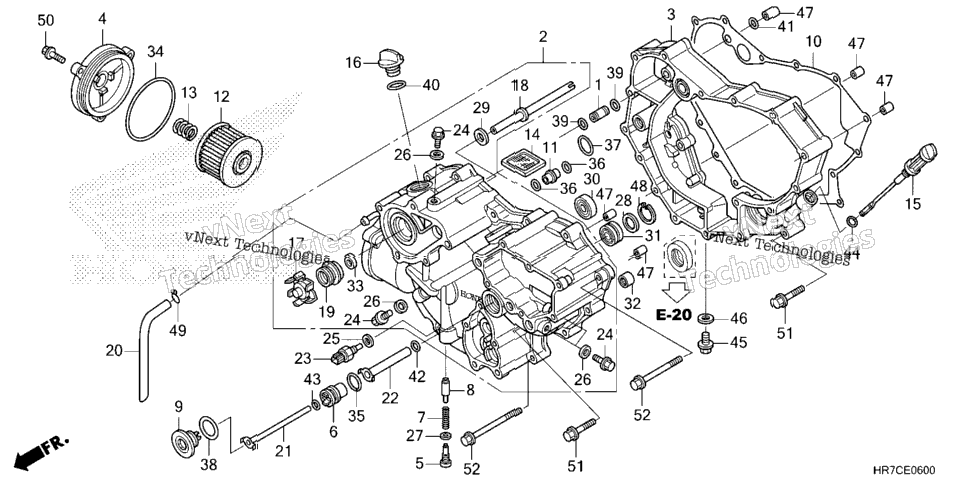 Front Crankcase Cover
