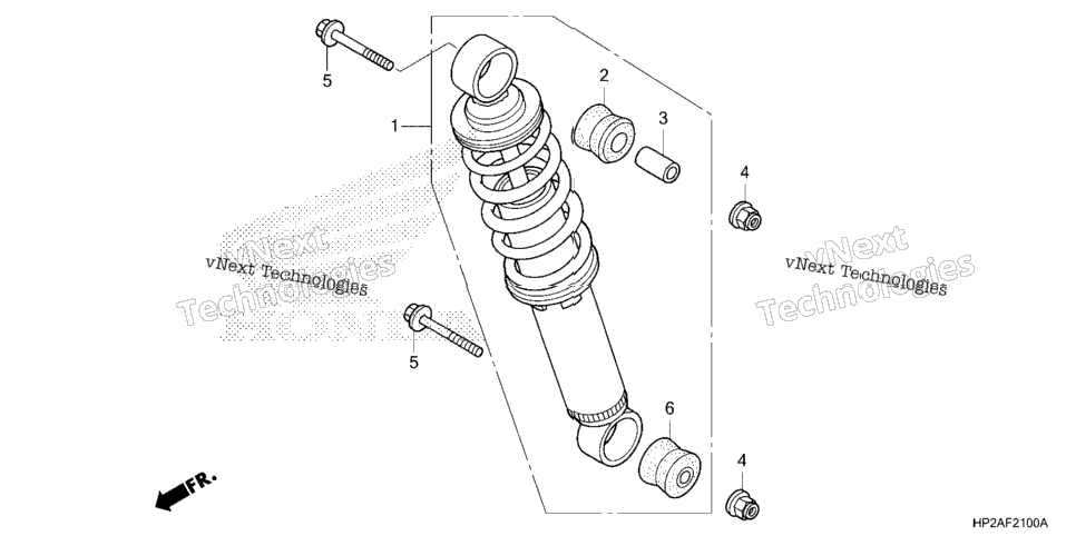 Rear Shock Absorber