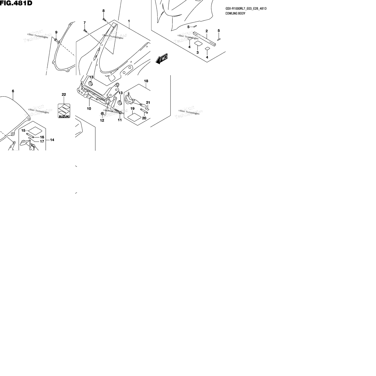 Cowling Body (Gsx-R1000rzl7 E03)