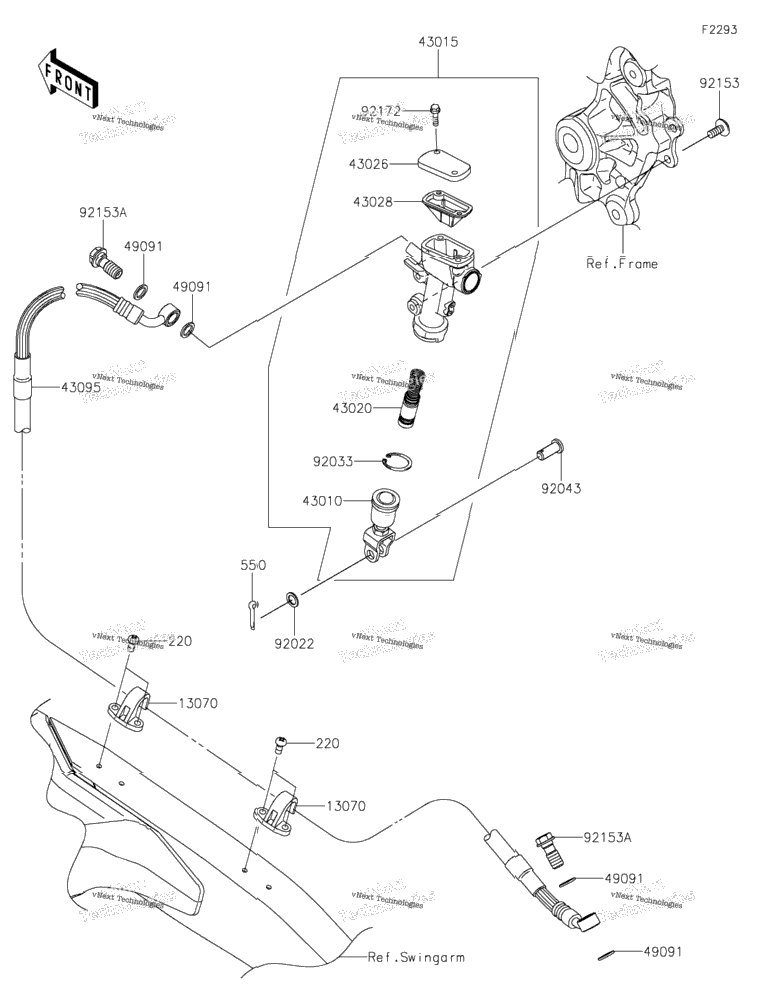 Rear Master Cylinder