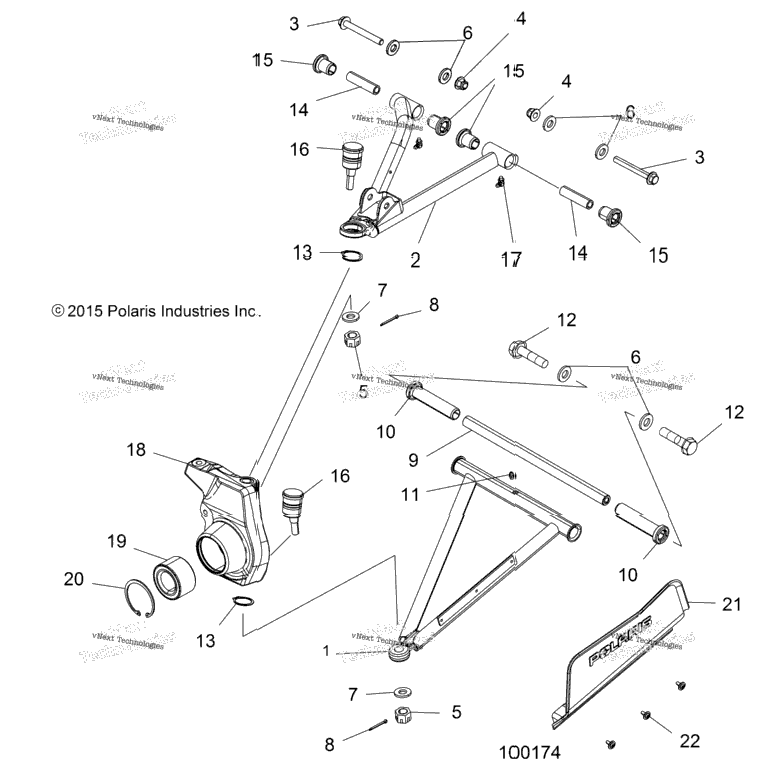 Suspension, Front