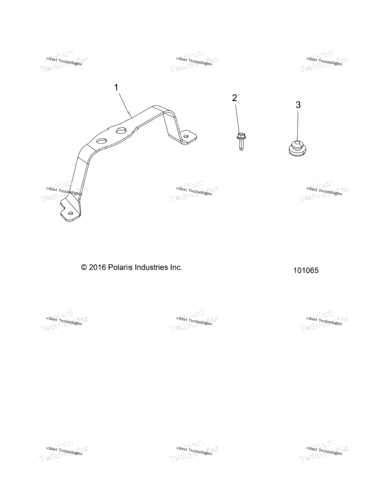 Engine, Air Intake System Support Bracket A17sda57a1/E57a2