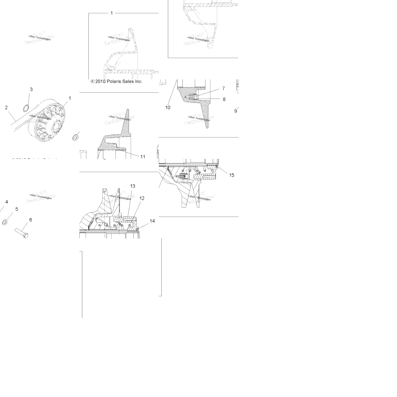 Drive Train, Secondary Clutch