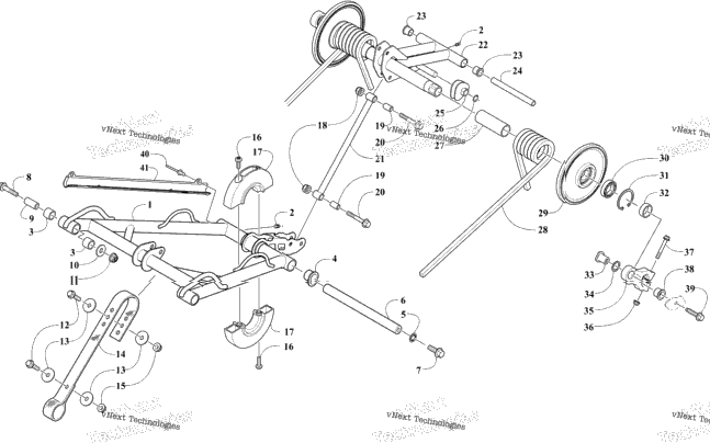 Rear Suspension Arm Assemblies