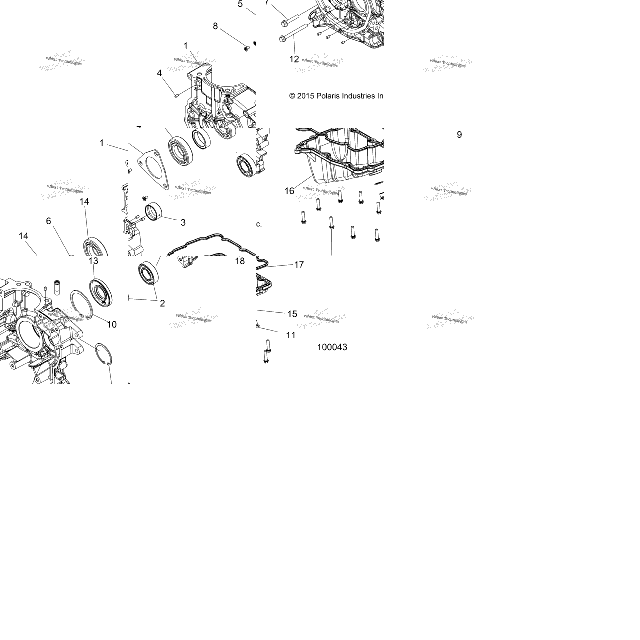 Engine, Crankcase
