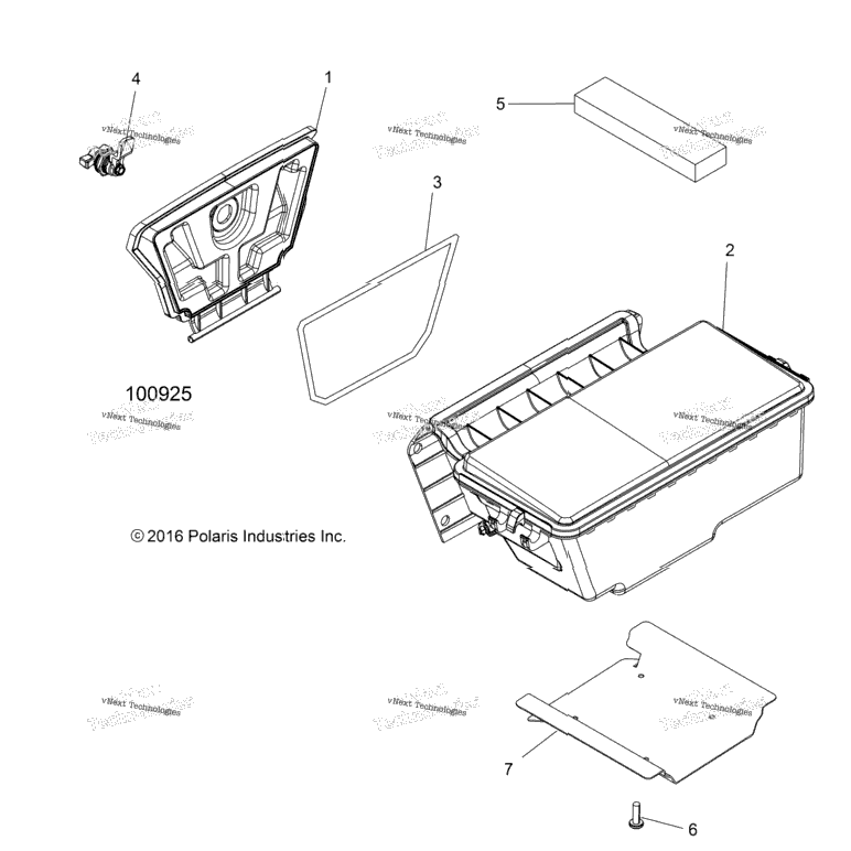 Body, Storage, Rear