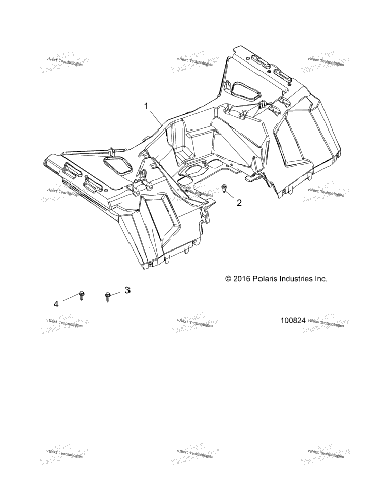 Body, Rear Cab